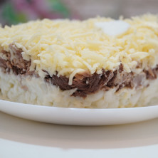 Салат с тунцом